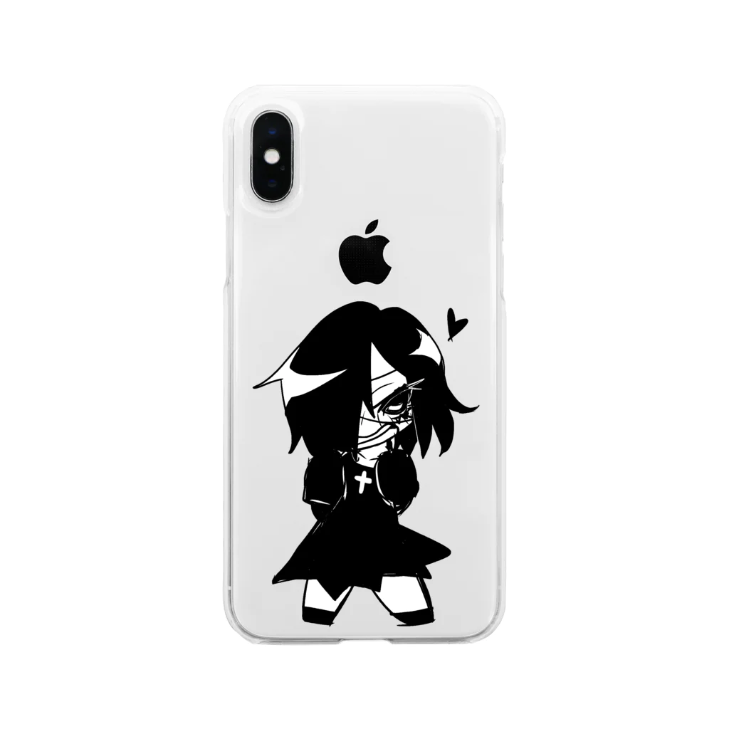 ねるねのゾンビガール(エンリ) Soft Clear Smartphone Case