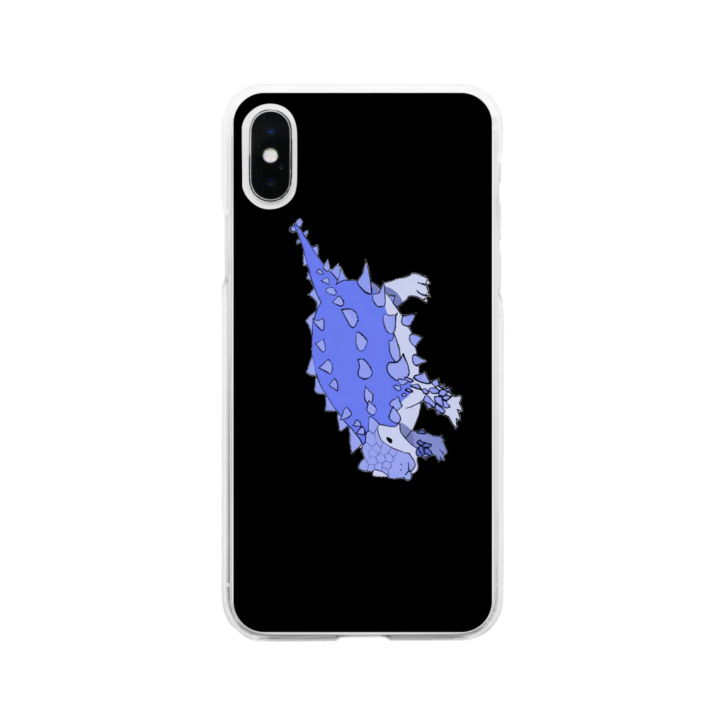 skk_hahahaのさいかにあ Soft Clear Smartphone Case