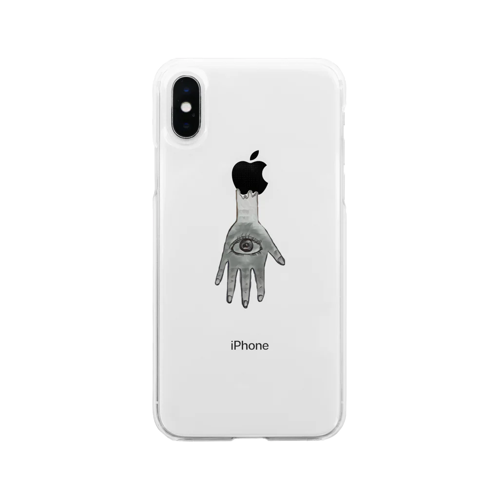 パリンキーのmonoeye Soft Clear Smartphone Case