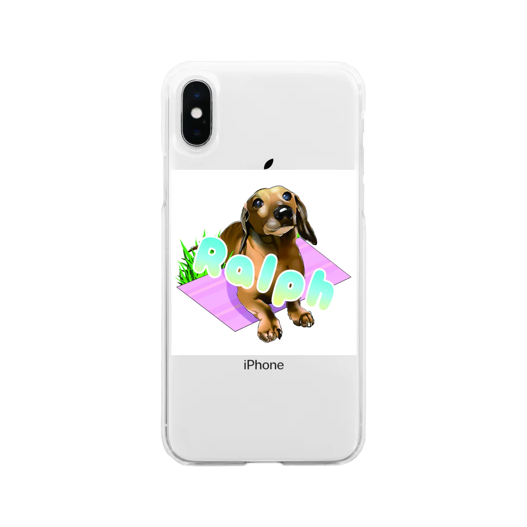 Deko JazzのRalph（ラルフ） Soft Clear Smartphone Case