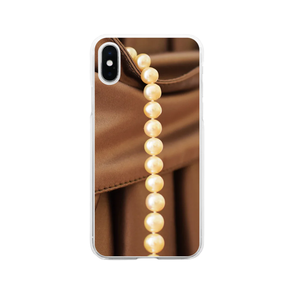 アトリエことらのpearlⅥ Soft Clear Smartphone Case