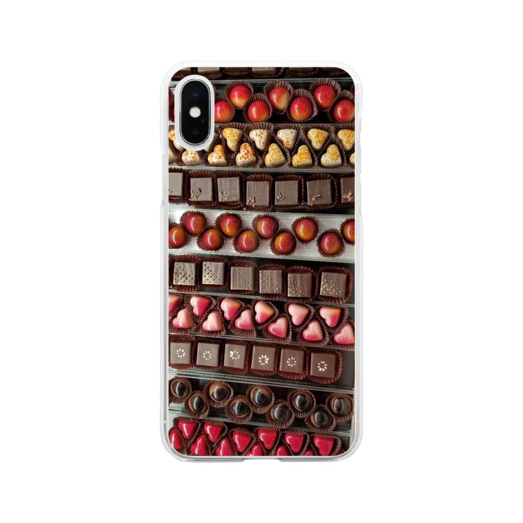 チョコレート デビルうさぎ Usag1 Nar1 のソフトクリアスマホケース Iphoneケース 通販 Suzuri スズリ