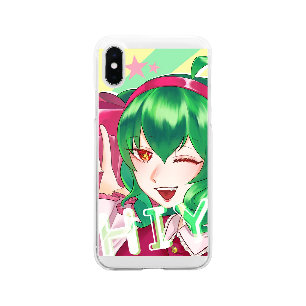 柏木知夜☀️個人Vtuberの柏木知夜のグッズ Soft Clear Smartphone Case