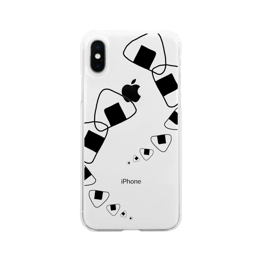 Yuji Sibaのおむすびころりん Soft Clear Smartphone Case