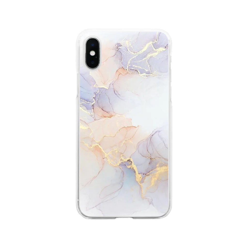 prn8のニュアンススマホケース No.23 Soft Clear Smartphone Case