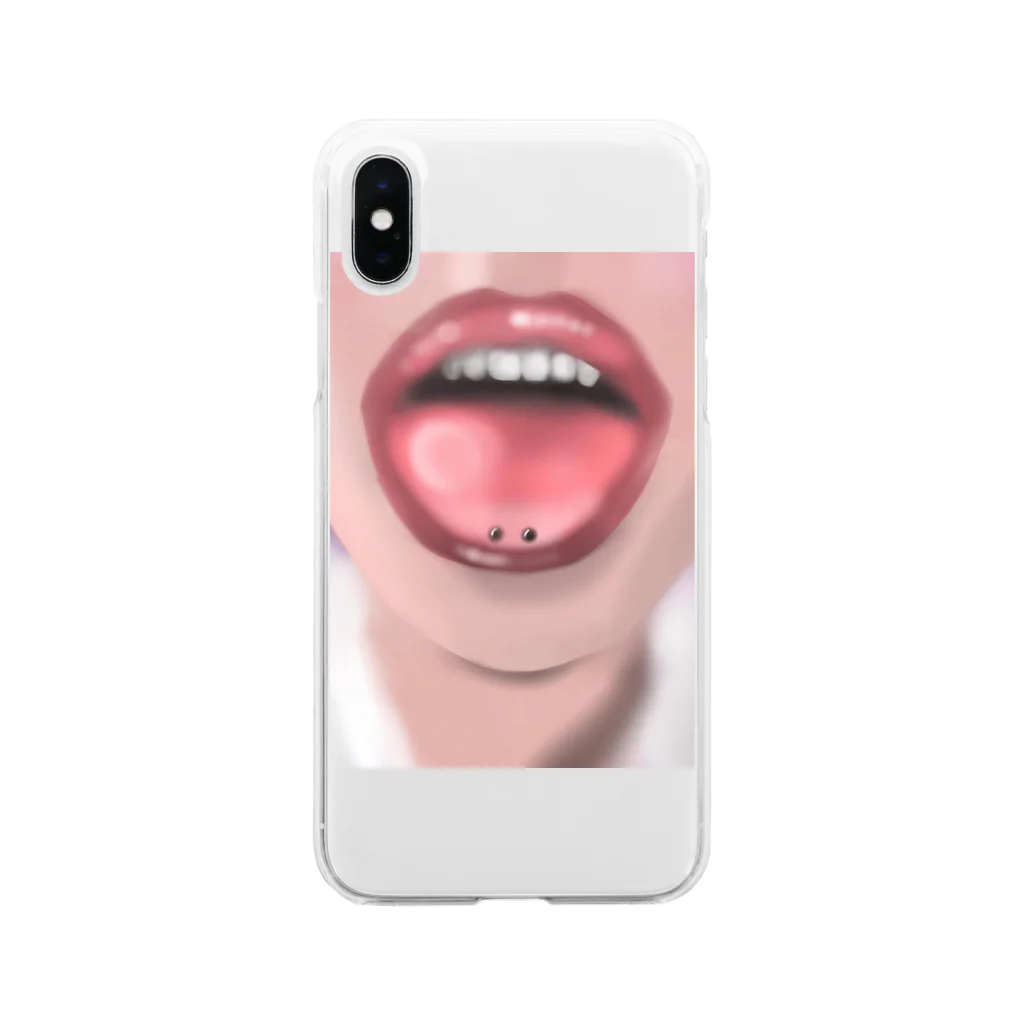 陽平@youother オンラインショップの👅 Soft Clear Smartphone Case