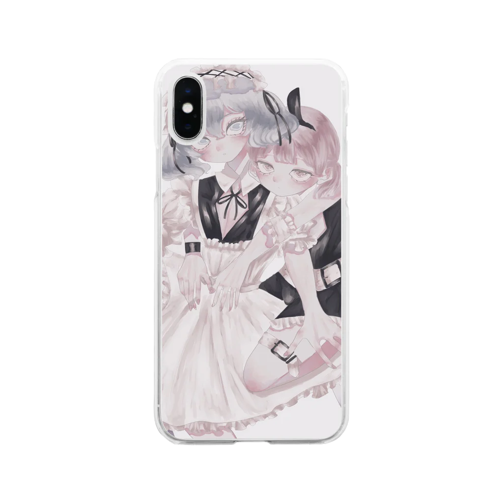 Ngrdn▷▶︎🎠の男の娘　−セリとハコベラ− Soft Clear Smartphone Case