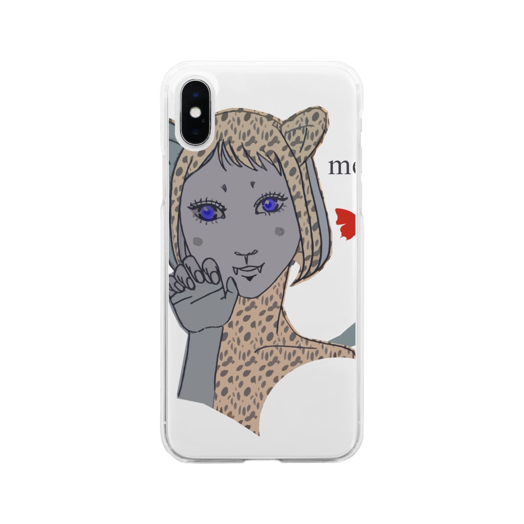 lifejourneycolorfulのMeow Soft Clear Smartphone Case