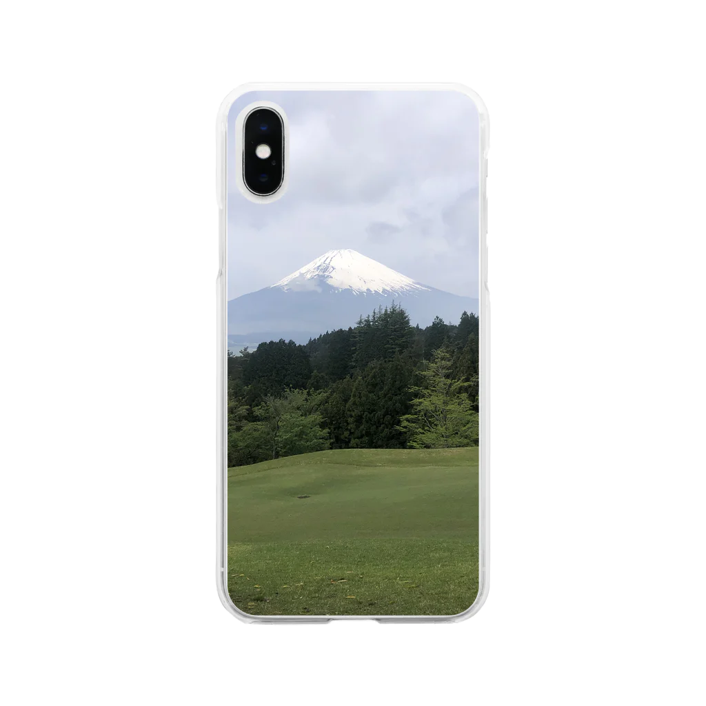 shop_2510のmt.fuji ソフトクリアスマホケース