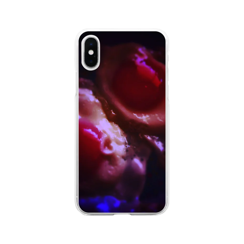 クロマティ優子の人生2度目くらいの目玉焼き Soft Clear Smartphone Case