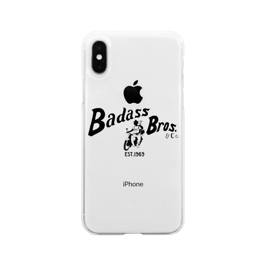 京極👓🎩のやべー仲間たちTシャツ Soft Clear Smartphone Case