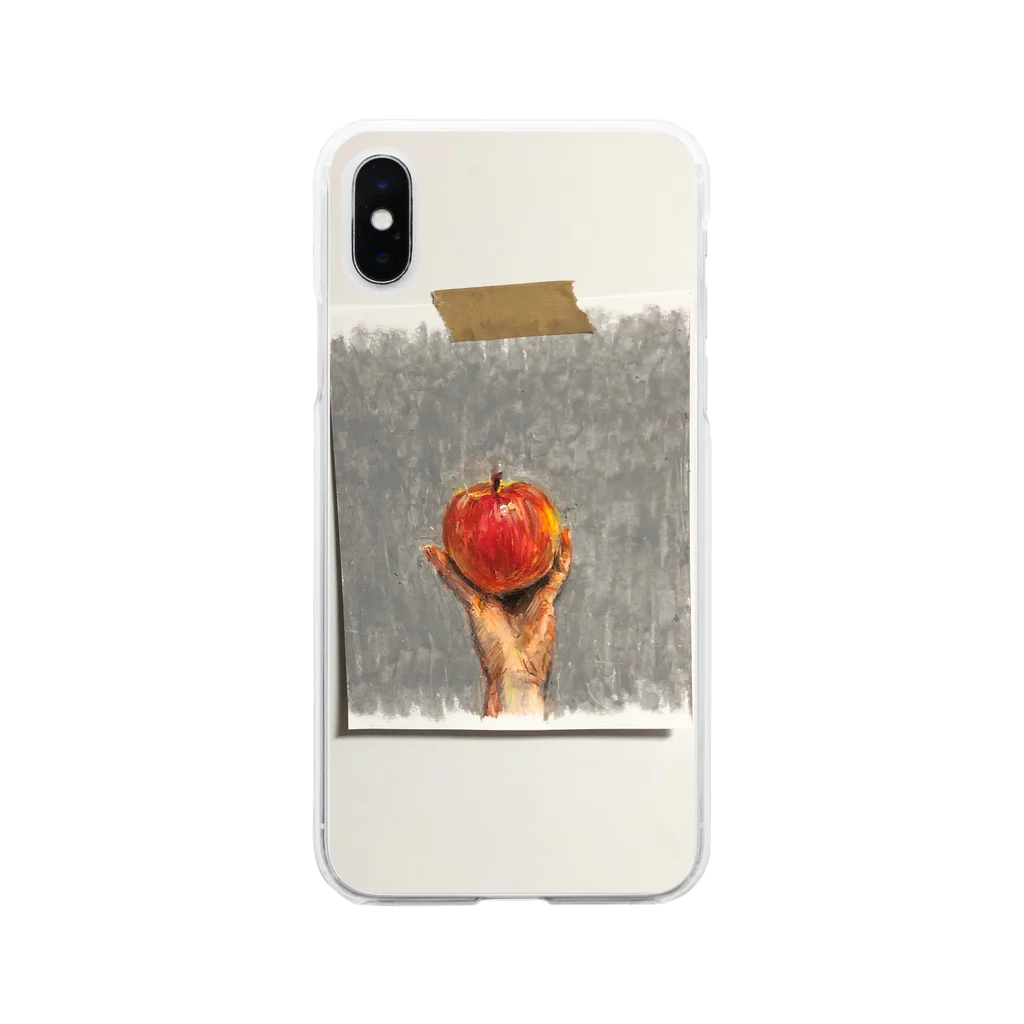 art art artのin Ringo Soft Clear Smartphone Case