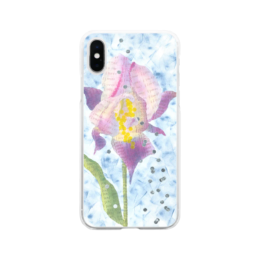 空想額度の花盛り Soft Clear Smartphone Case