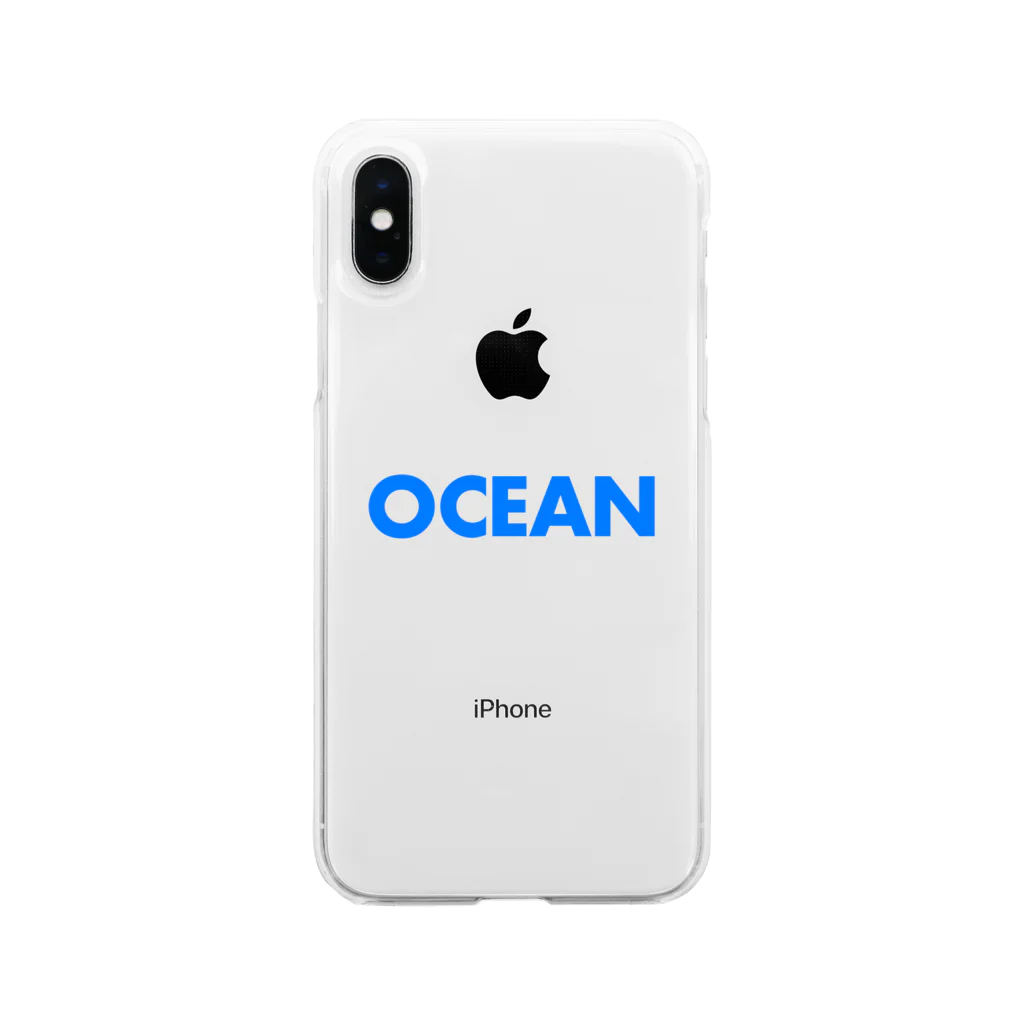 imageampのBLUEOCEAN Soft Clear Smartphone Case