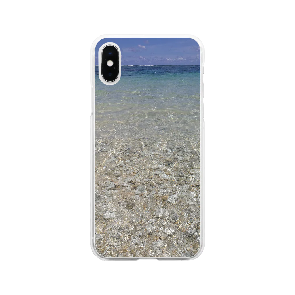 フォースの透明な海 Soft Clear Smartphone Case