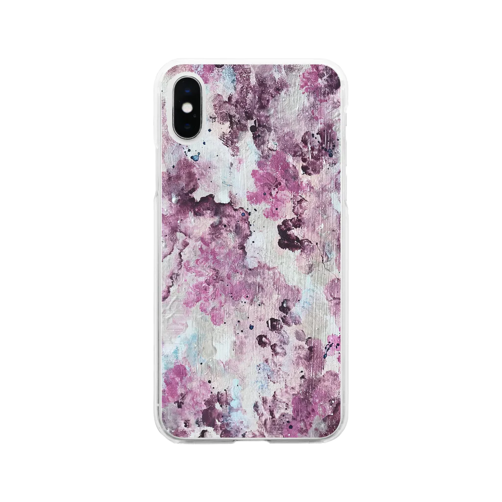 shizuka_artの【SHIRO】 Soft Clear Smartphone Case