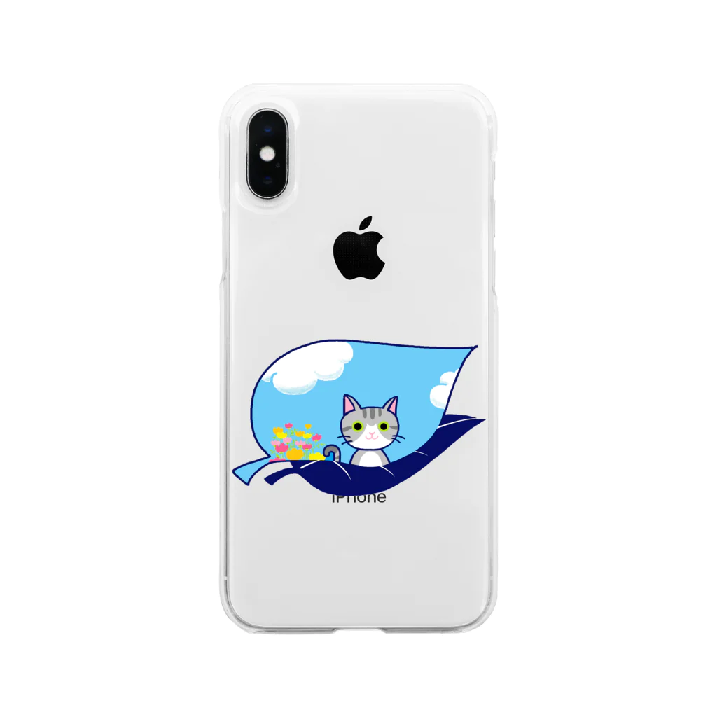 SU-KUのnijinokanata Soft Clear Smartphone Case