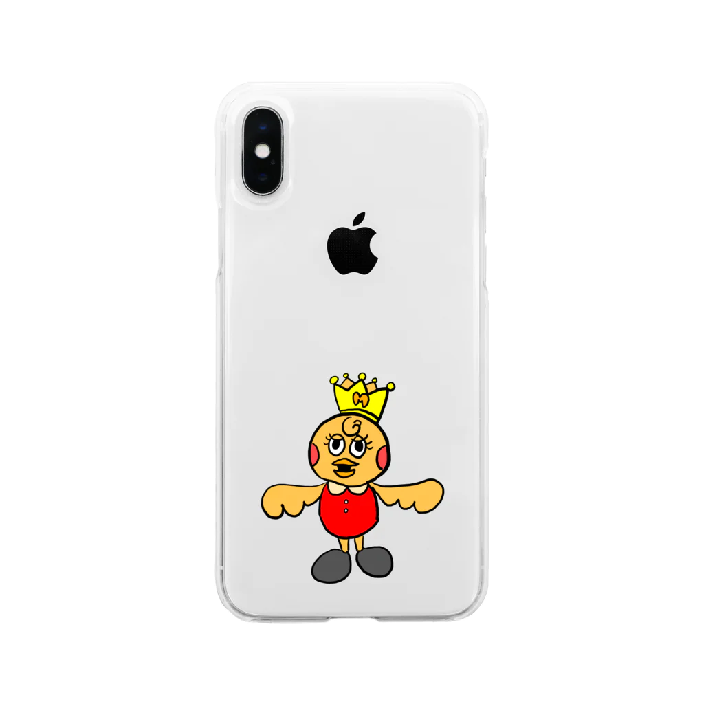 みちきのきんぐちゃん🐥 Soft Clear Smartphone Case