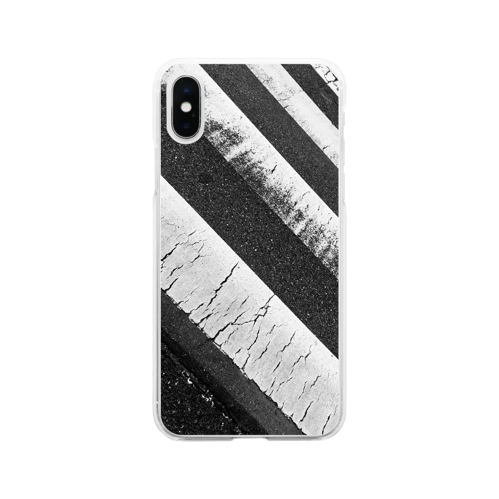 Kazuo Hoshinaのいい感じの横断歩道 Soft Clear Smartphone Case