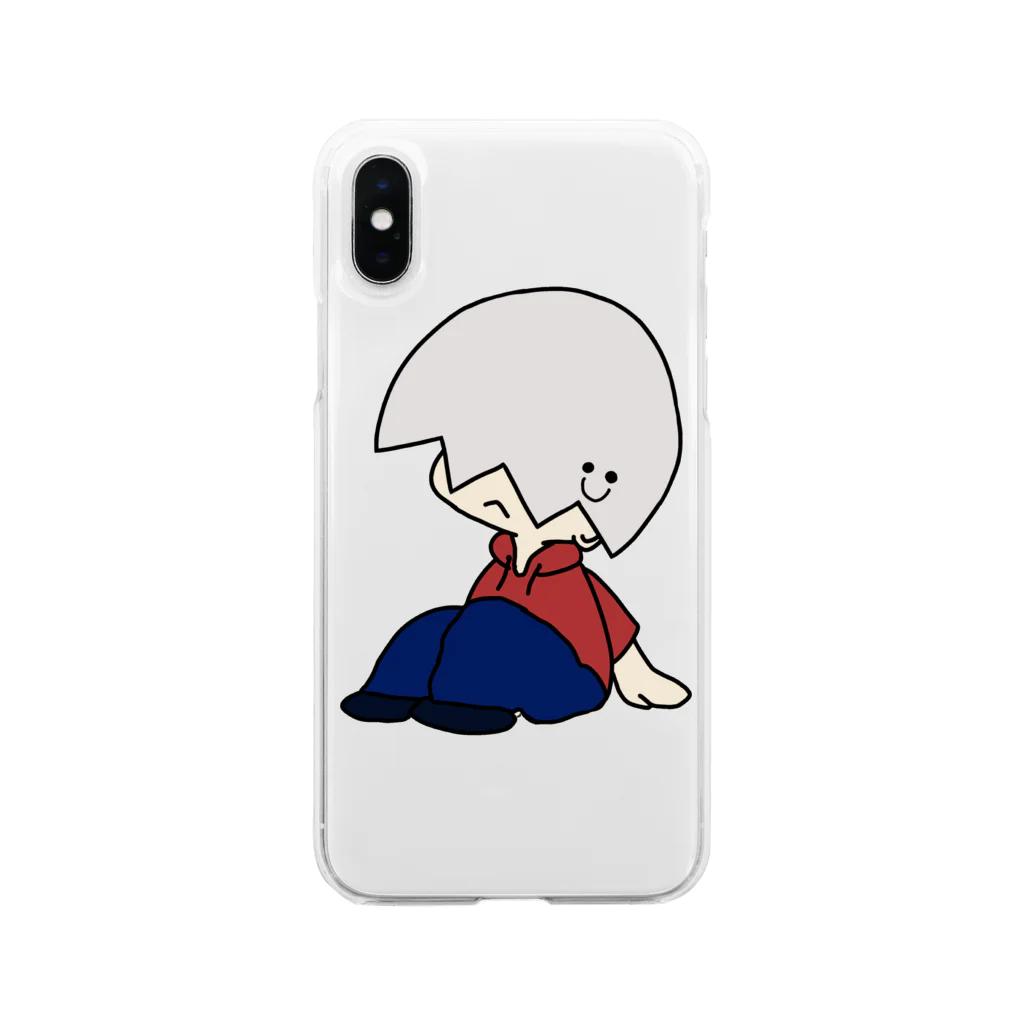 そこに住みたいのえっぐん Soft Clear Smartphone Case