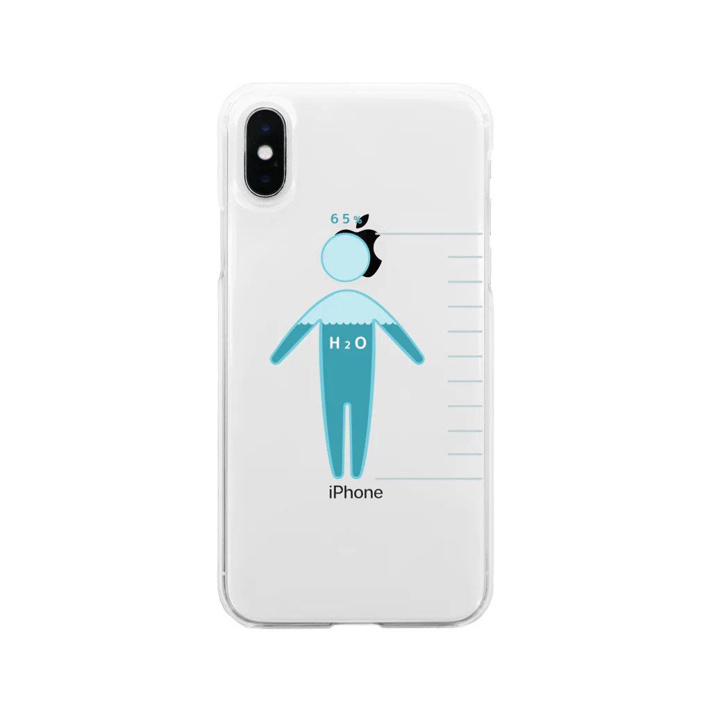 猫JCT.の水65% Soft Clear Smartphone Case