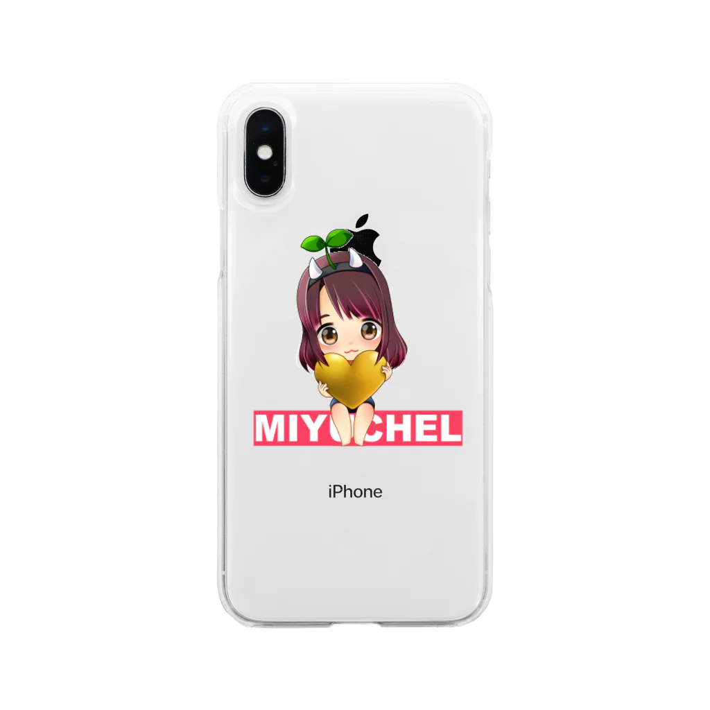 みゆちぇる...* のもやちぇる Soft Clear Smartphone Case