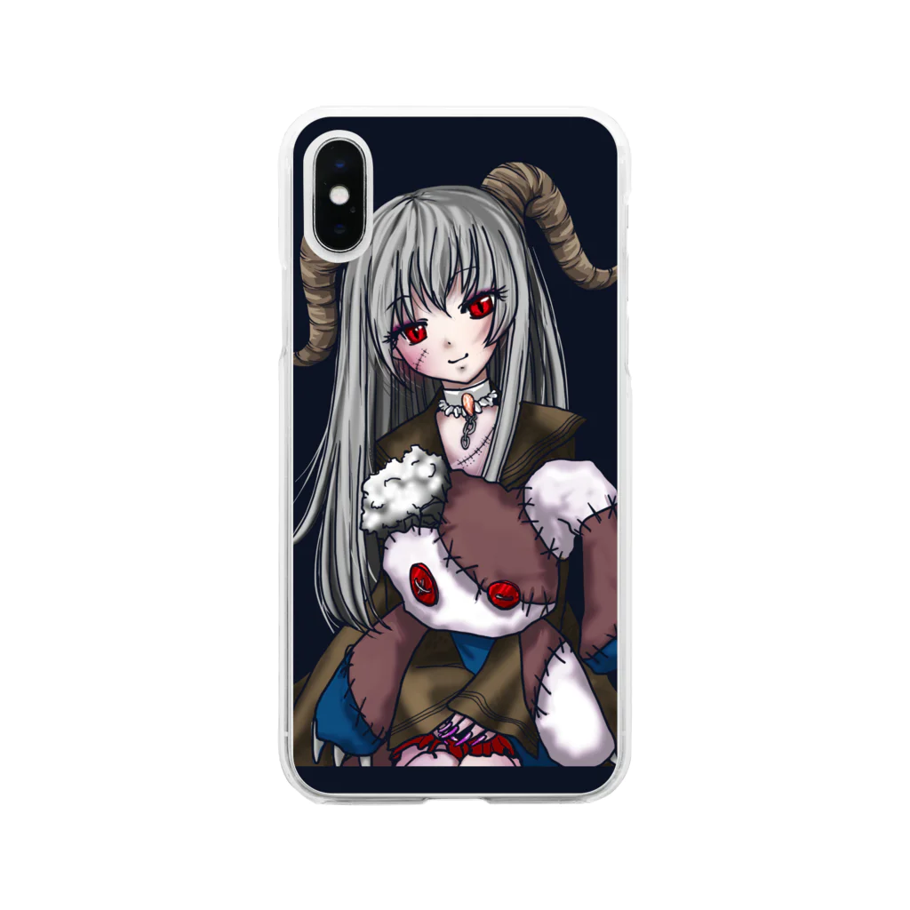 ﾛｯﾄﾓｰﾝﾄの悪魔っ子 Soft Clear Smartphone Case