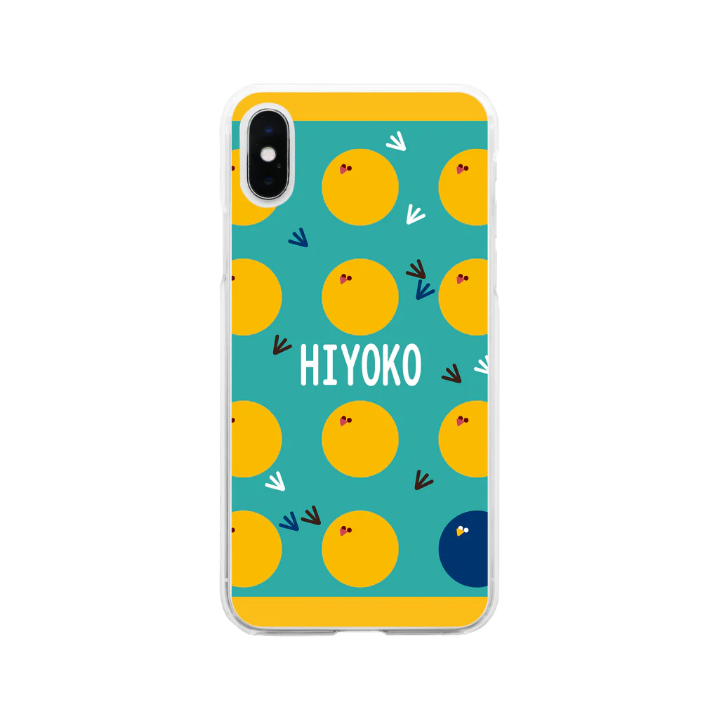 hr. grassのHIYOKO Soft Clear Smartphone Case