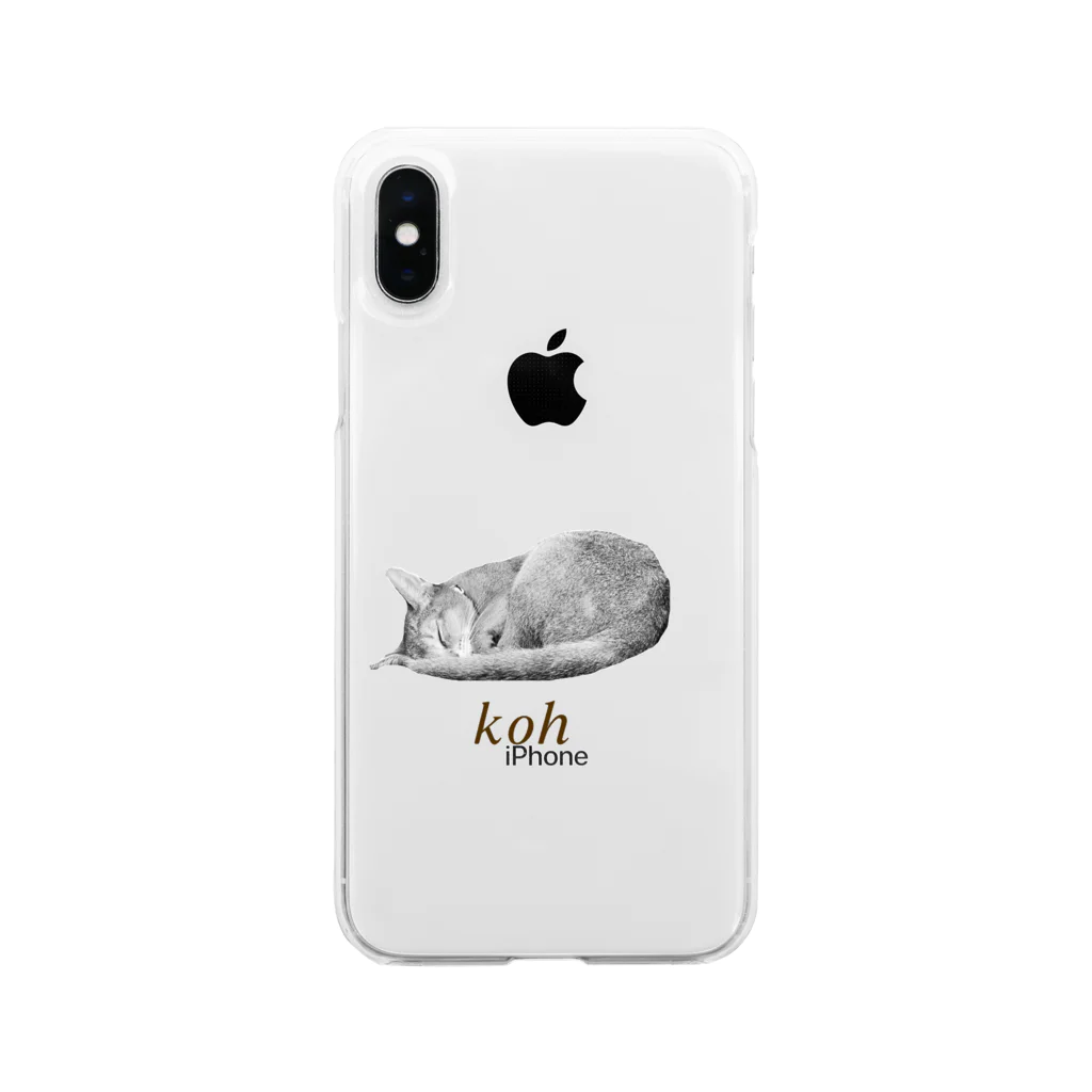 koh's Areaのkoh's Area Soft Clear Smartphone Case