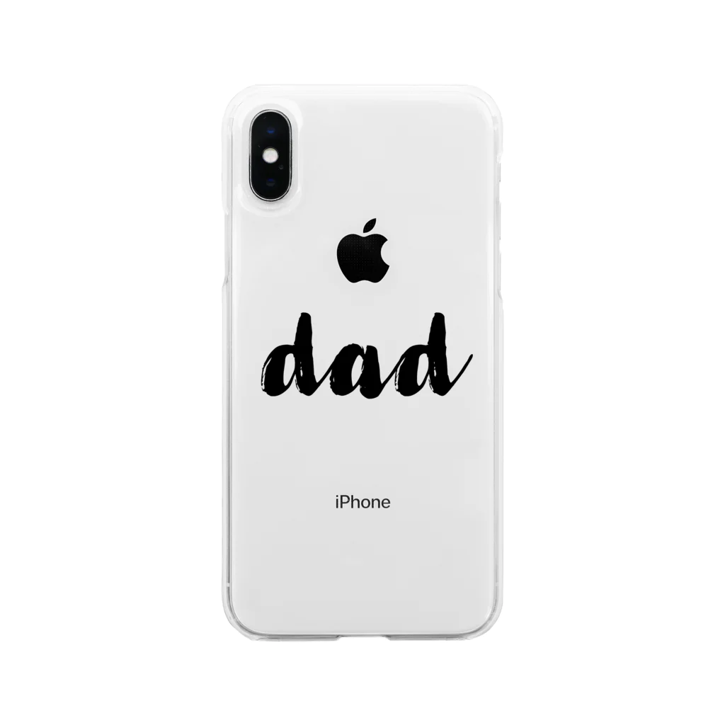 🥑❤️🌵のgood dad Soft Clear Smartphone Case