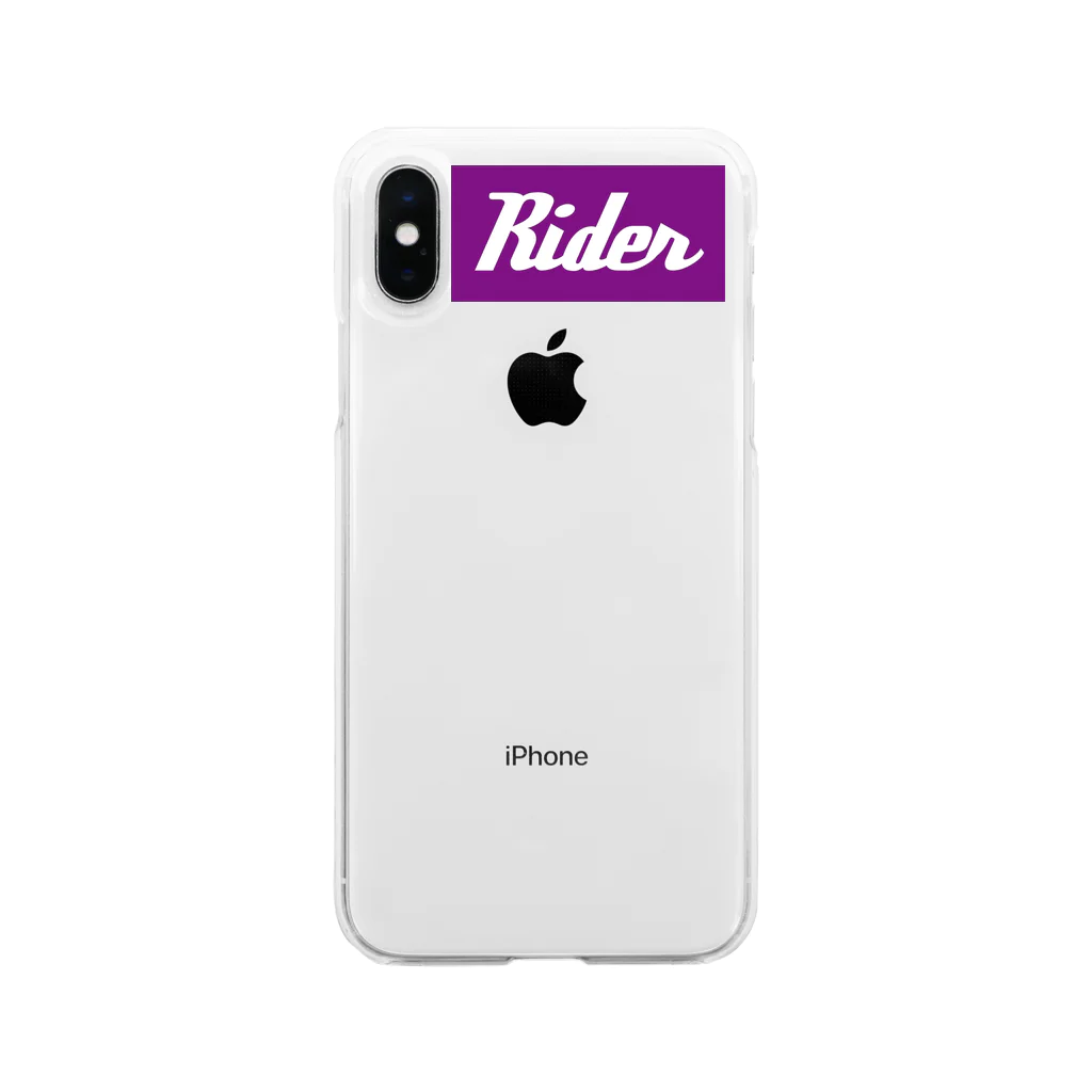 Tamaxまる のRider(ライダー) Soft Clear Smartphone Case