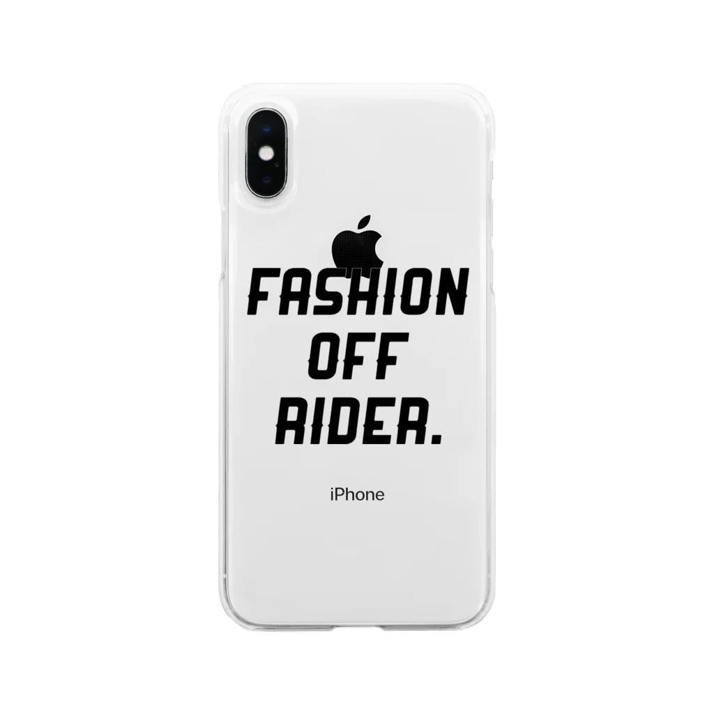 _twoのFashion Off-Rider ソフトクリアスマホケース