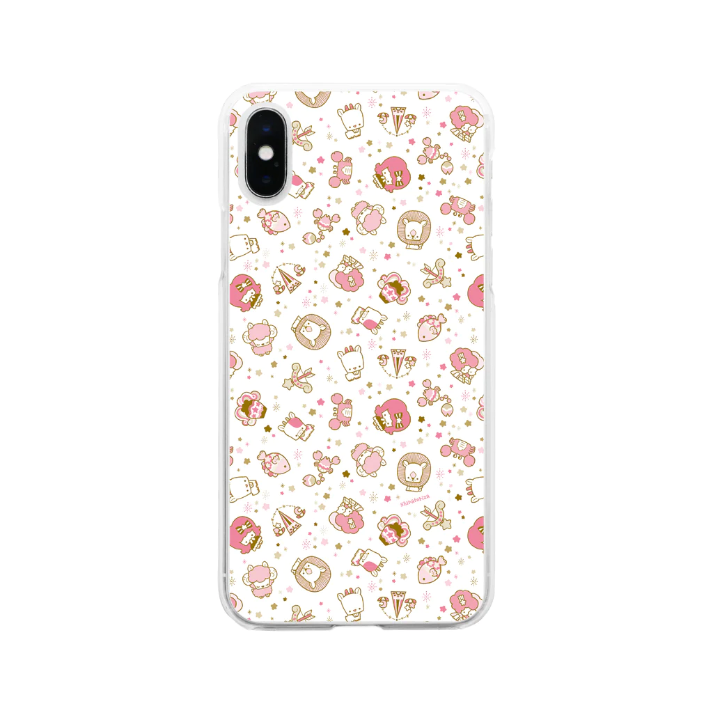 白鳥座-shiratoriza-の12星座 Soft Clear Smartphone Case