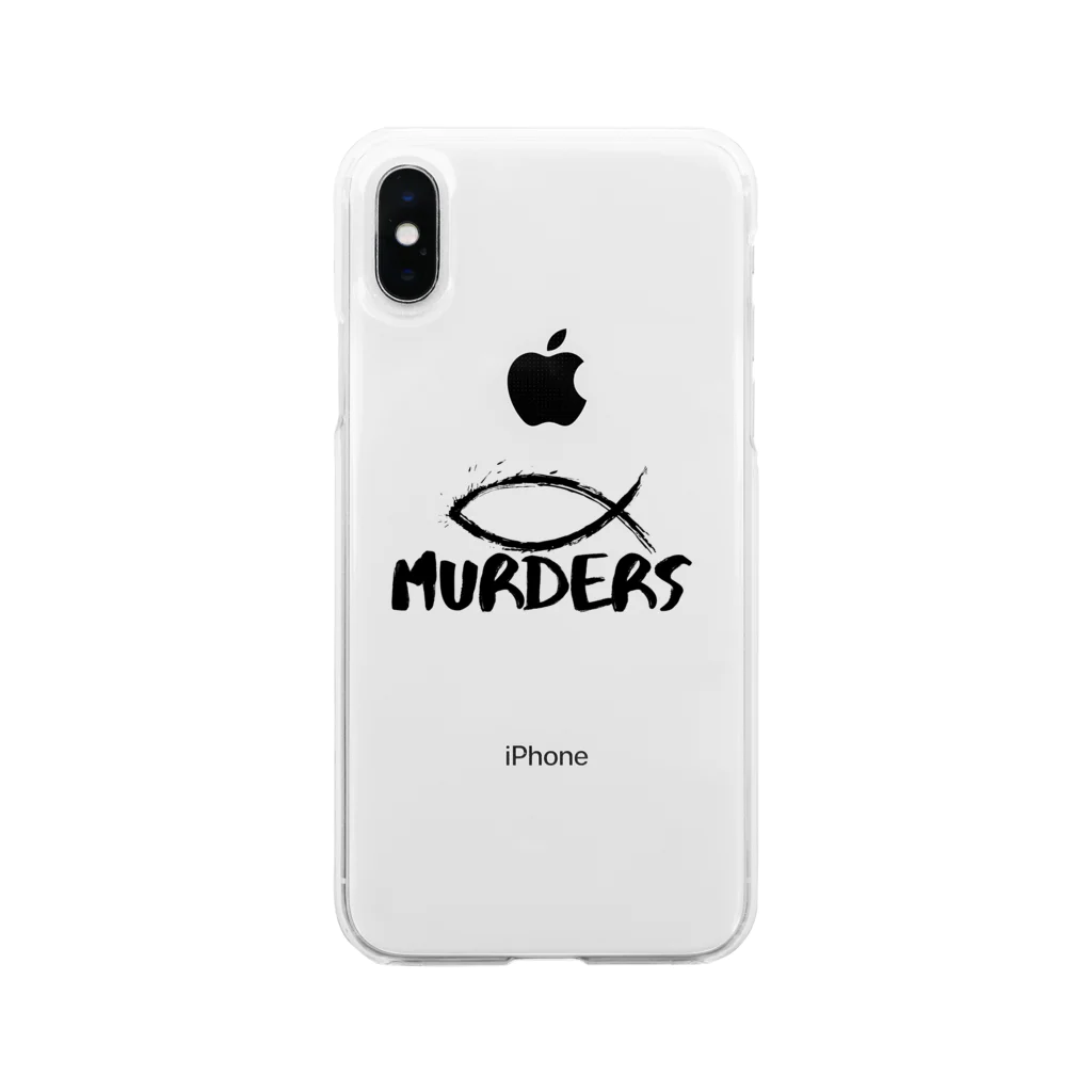 魚MURDERS公式SHOPの魚MUDERS Soft Clear Smartphone Case