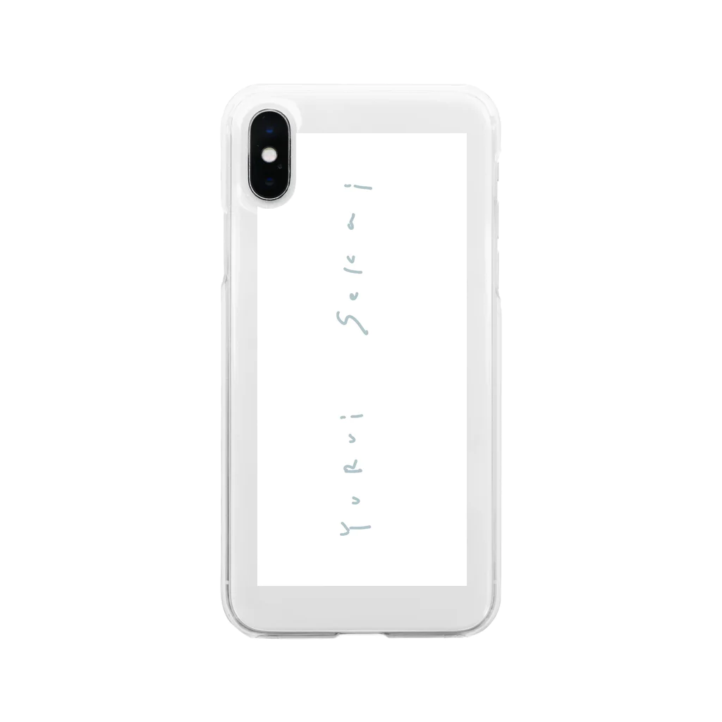 ゆるいせかいのyuruisekai Soft Clear Smartphone Case