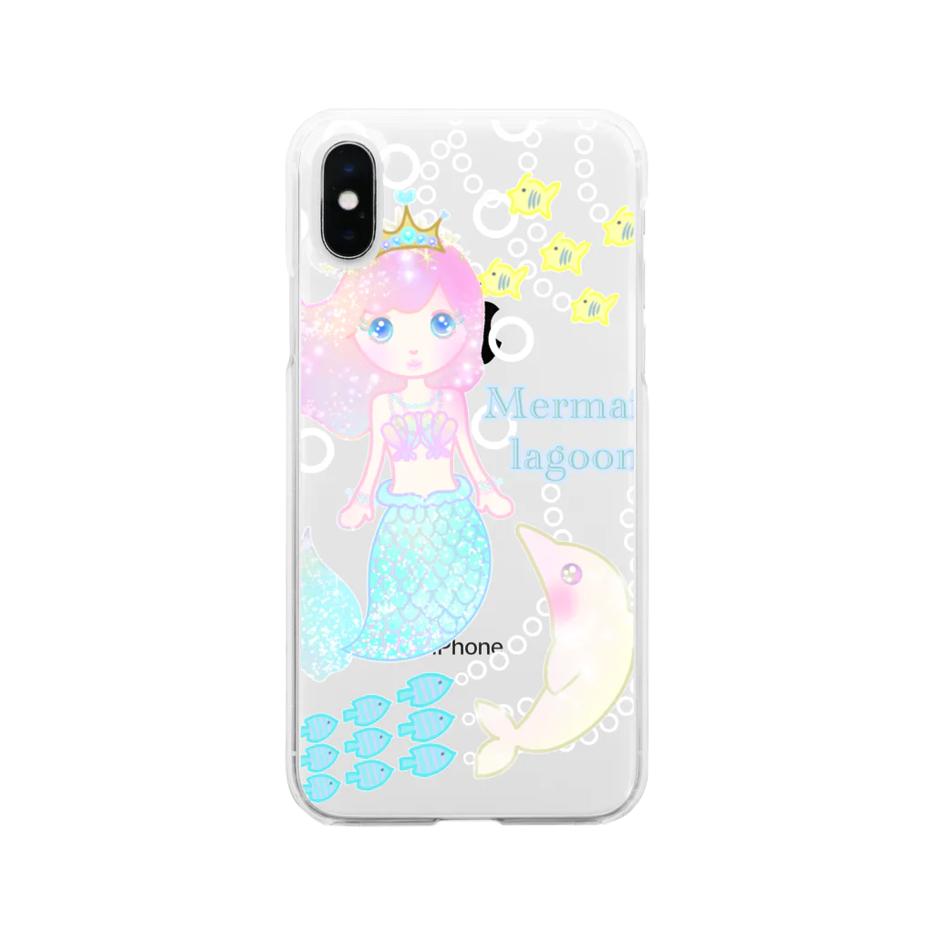 Haritanのときめき人魚 Soft Clear Smartphone Case