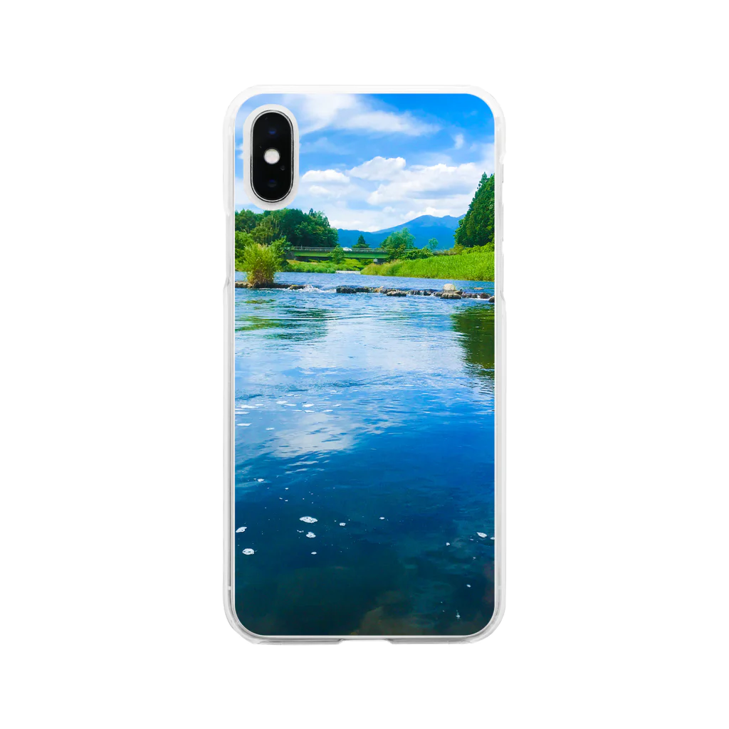 アルチンボルディ社の荒川(in栃木) Soft Clear Smartphone Case