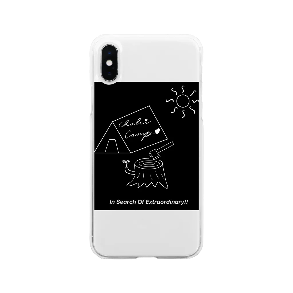 チャビキャンプ🍖のChabicamp（チャビキャンプ） Soft Clear Smartphone Case