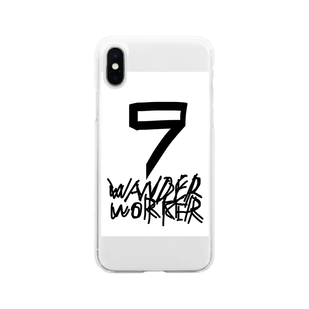 igashiのwonder worker ソフトクリアスマホケース