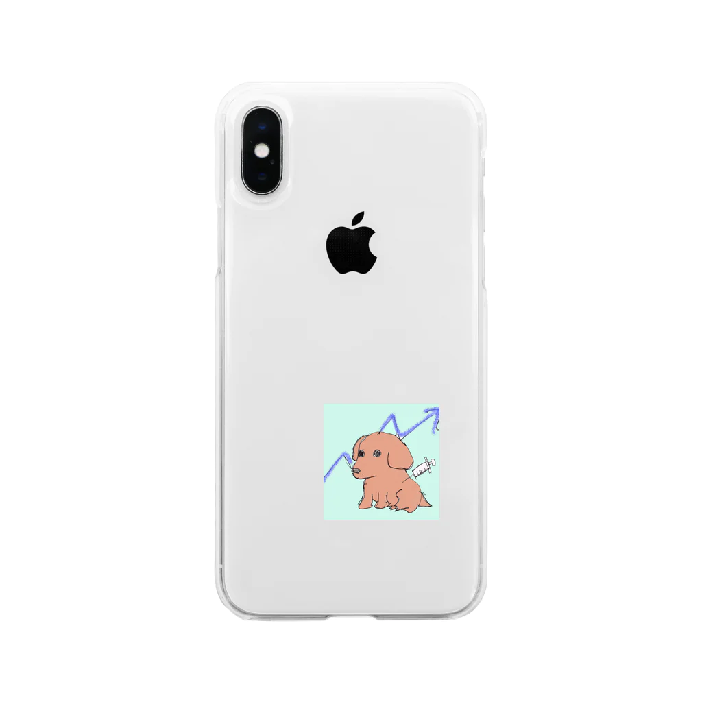 いぐショップのいぐ君 Soft Clear Smartphone Case