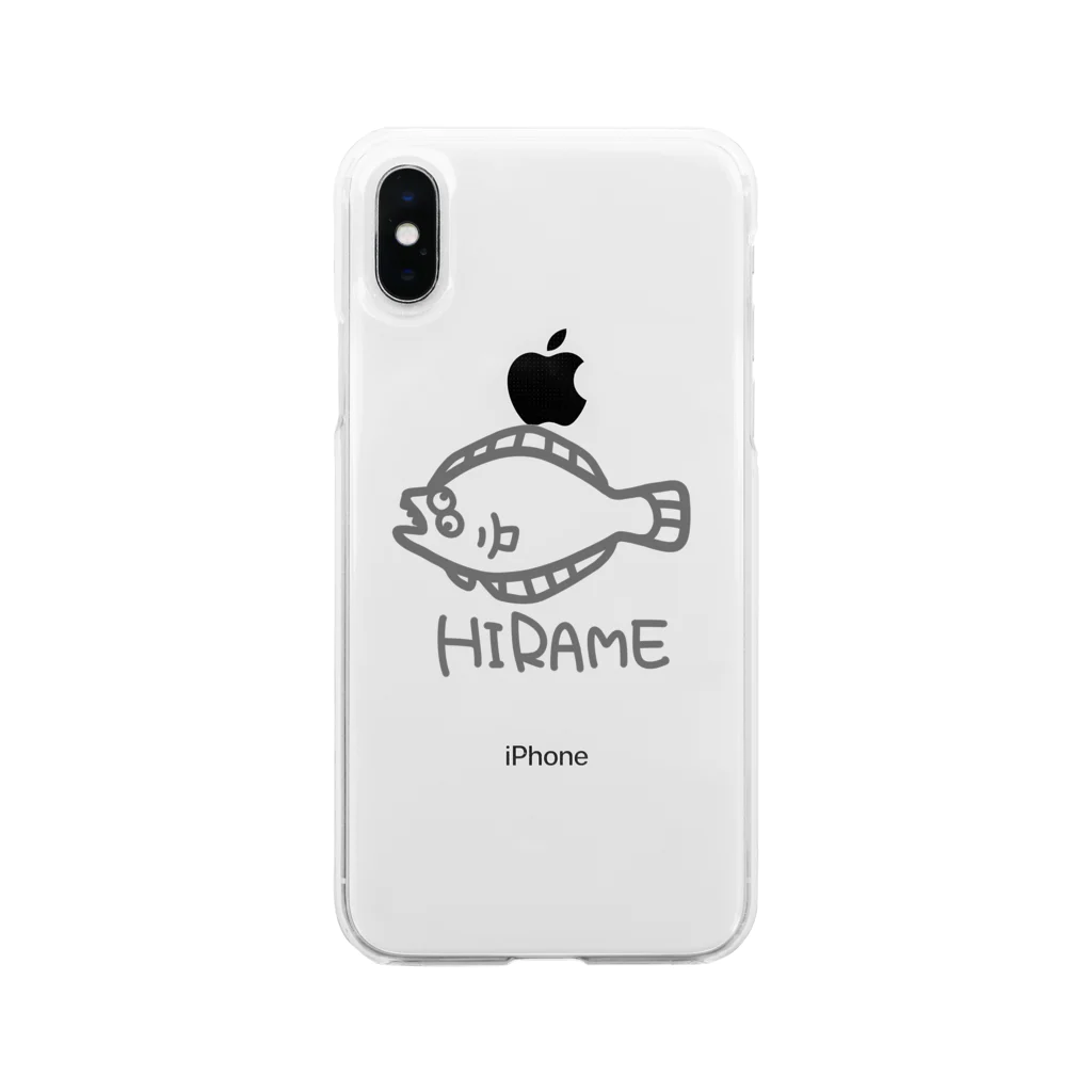千月らじおのよるにっきのHIRAME Soft Clear Smartphone Case
