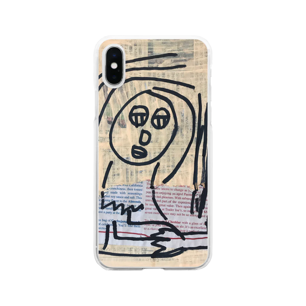 ペコラマーチのillustB Soft Clear Smartphone Case