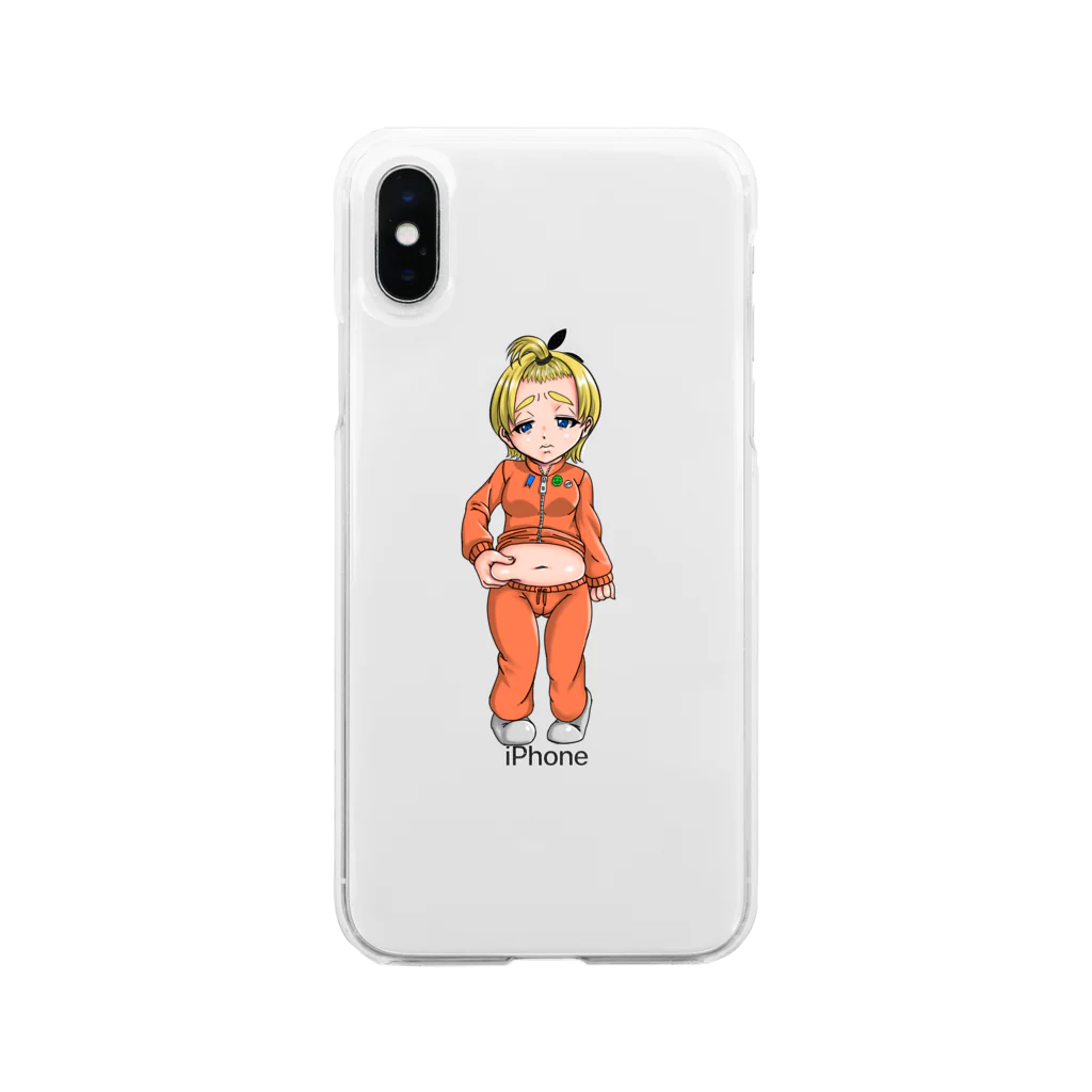 星雅のぷに子 Soft Clear Smartphone Case