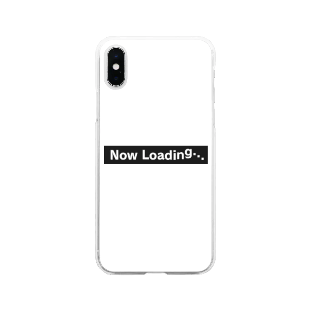 おにぎりのNOW loading ソフトクリアスマホケース