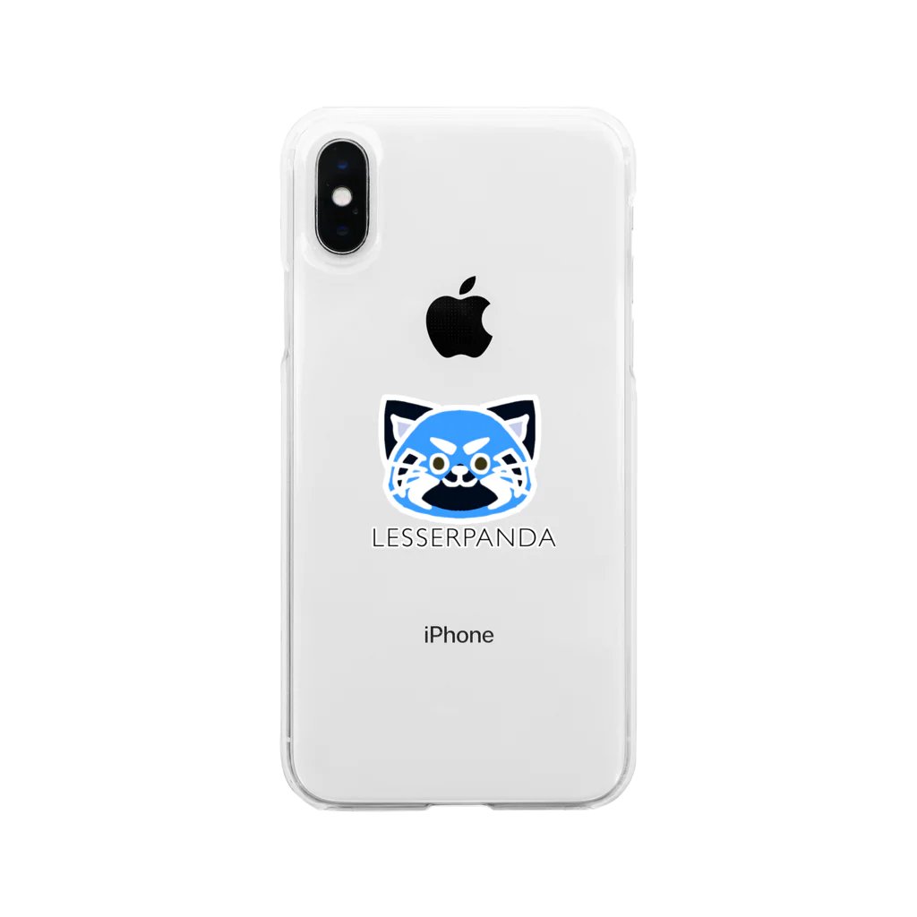 わかかのLESSER PANDA Soft Clear Smartphone Case