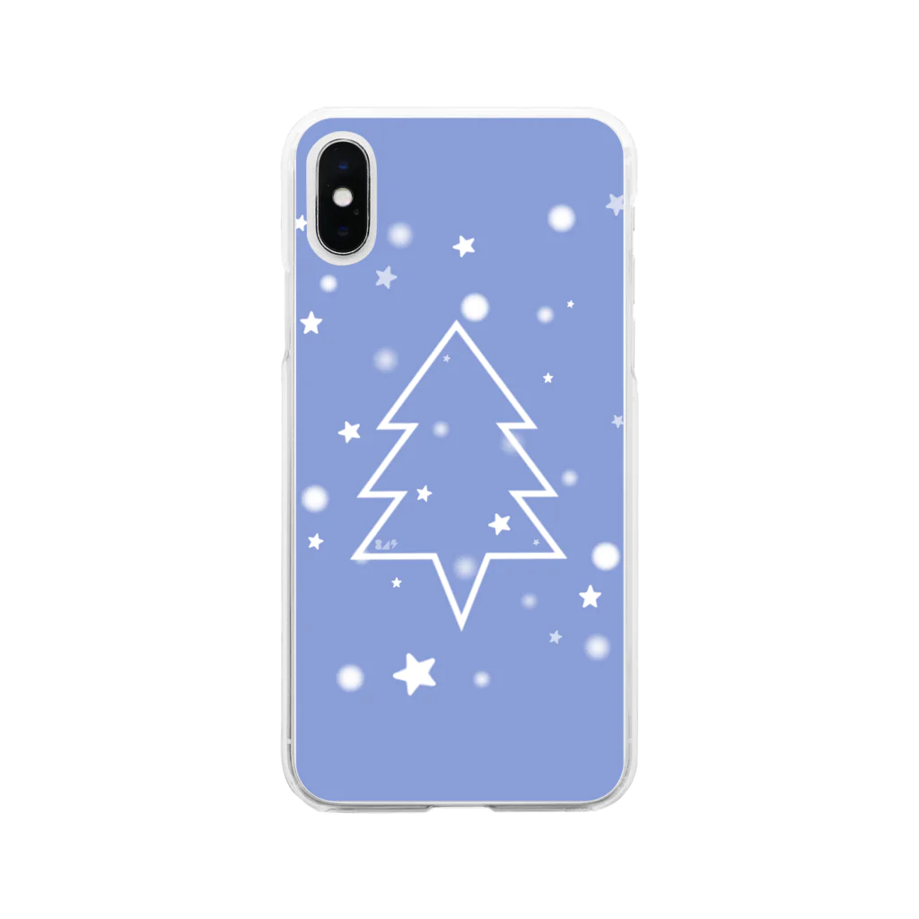 はちよんごのtree Soft Clear Smartphone Case