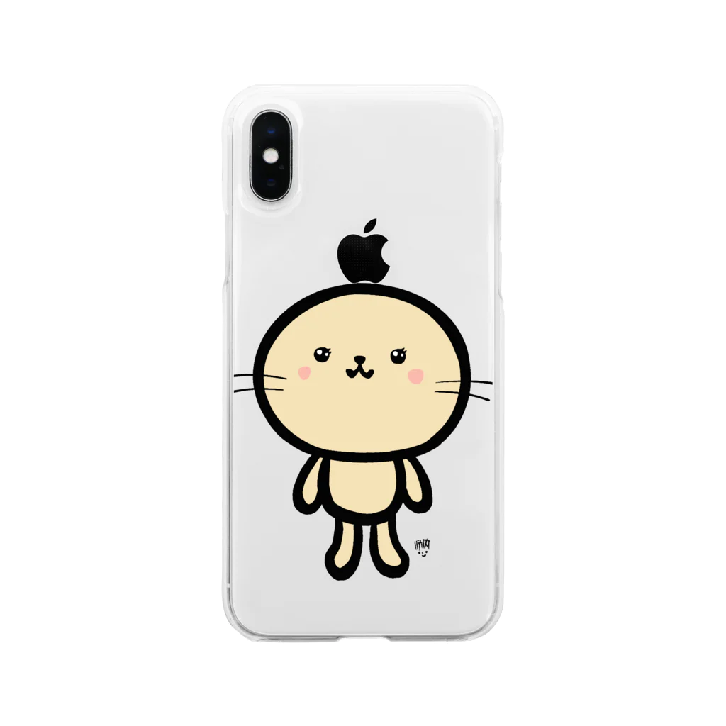 ハラケイスケベンジョンソンゴクウのみみなしうさちゃん Soft Clear Smartphone Case