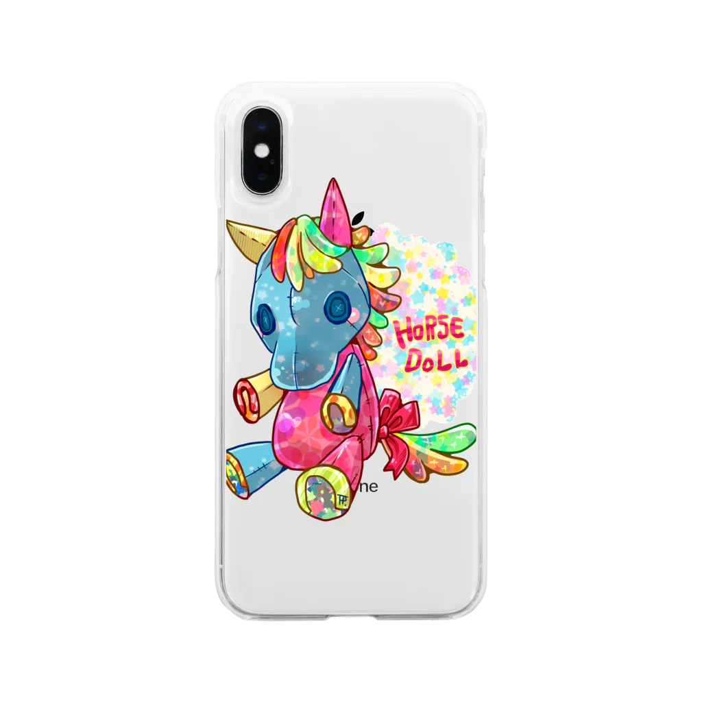 SWのHORSE DOLL Soft Clear Smartphone Case