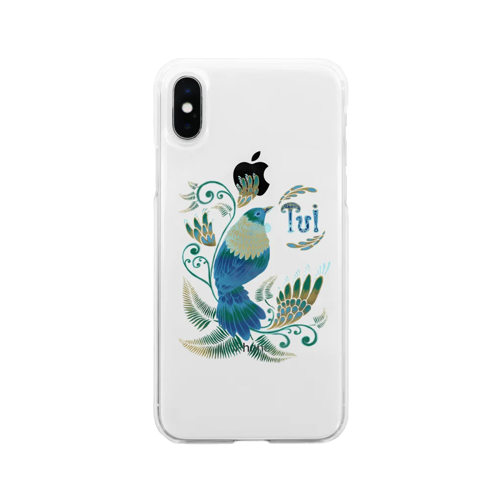 IZANAMI by Akane Yabushitaのトゥイ🦜 Soft Clear Smartphone Case