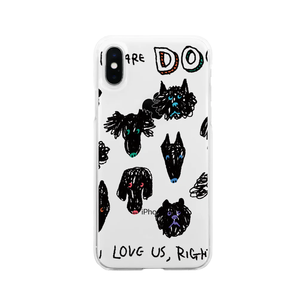 mya-mya=MIYA JUNKO's shop 02のYou love us, right? Soft Clear Smartphone Case